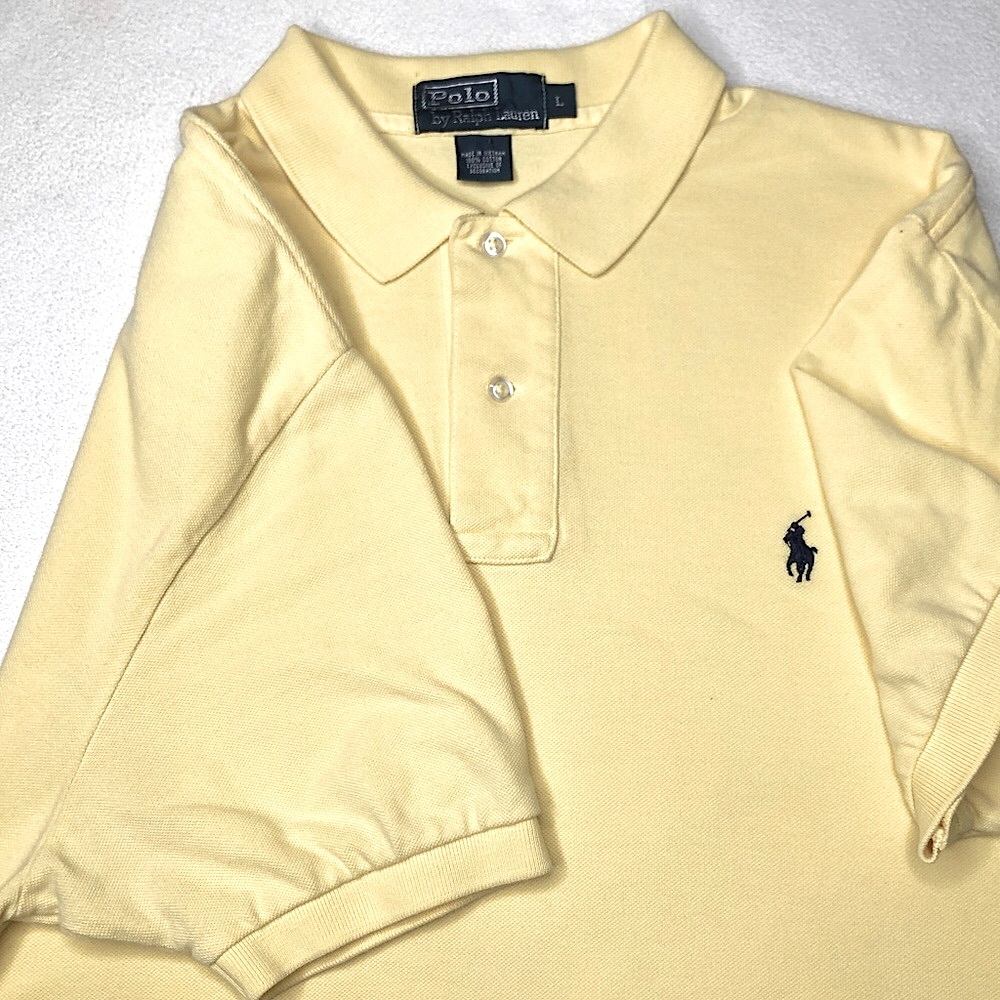 Polo Ralph Lauren Premium Classic-Fit Mesh Cotton Polo Shirt Size Large (L) - Picture 4 of 13
